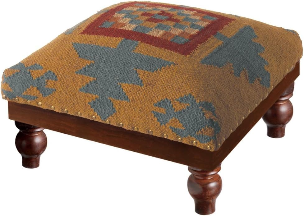 MIDWEST-CBK Ozark Kilim Stool