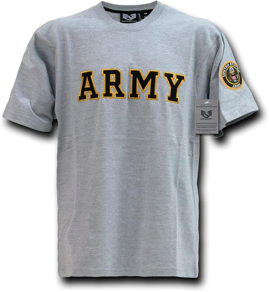 Rapiddominance Army Applique Text Tee