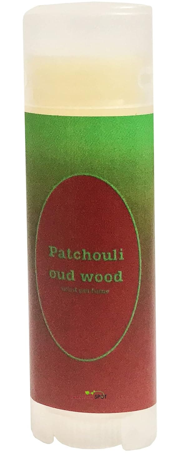 Ladybug Spot Patchouli Oud Wood Scent Natural Solid Perfume (Patchouli Oud Wood, 0.15 oz)