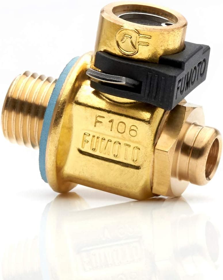 Fumoto F104S Valve W/Short Nipple M18-1.5 Threads