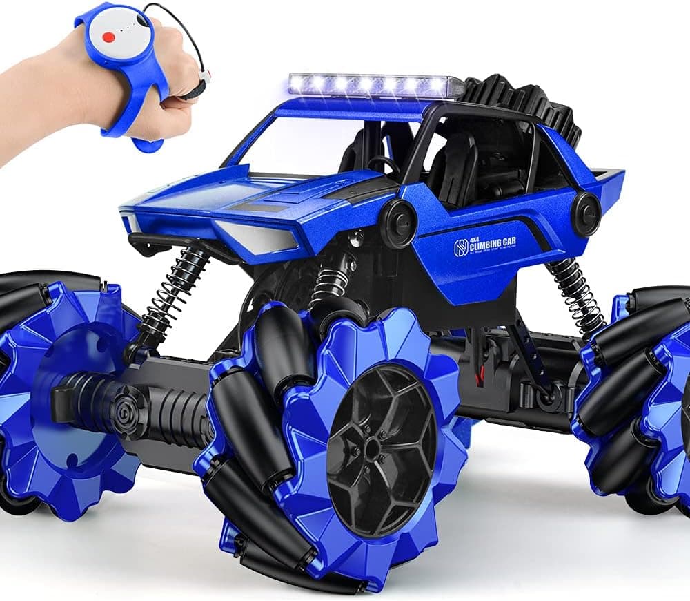 NQD 1:14 Remote Control Big Monster Car, 4wd Off Road Rock Electric Toy Off All Terrain Radio Remote Control Vehicle Truck Crawler for Boys and Girls