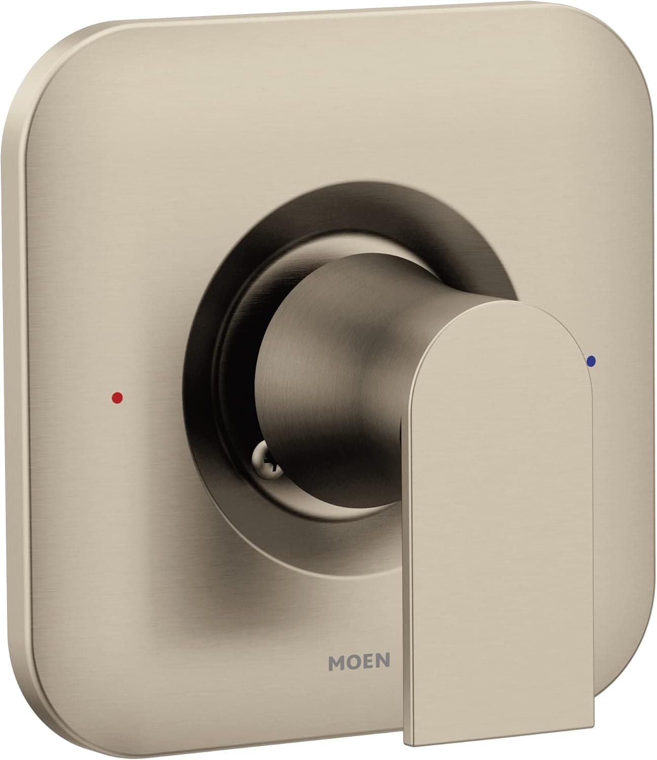 Moen Genta LX Brushed Nickel Posi-Temp Pressure-Balancing Modern Valve Trim, Valve Required, T2471BN