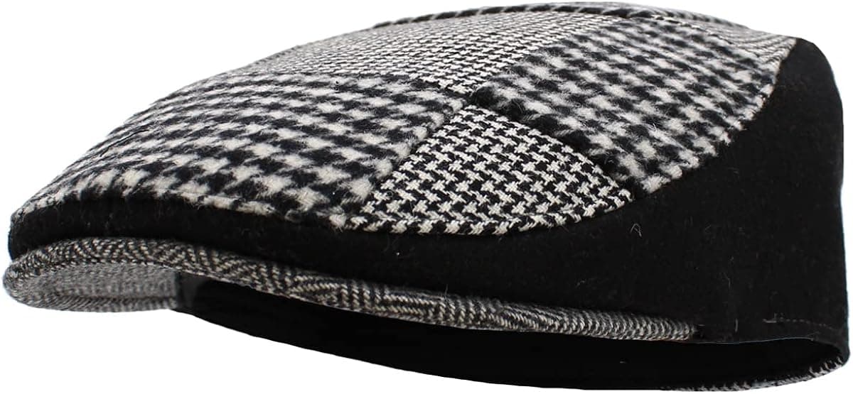 Popular Classic Newsboy Gatsby Cabbie Ivy Ascot Flat Cap Hat Collection Mens Fashion Wool