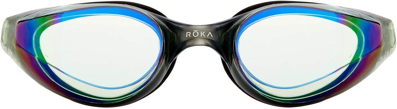 ROKA R1 Anti-Fog Swim Goggles with RAPIDSIGHT Razor Sharp Optics - Mirror and Non-Mirror