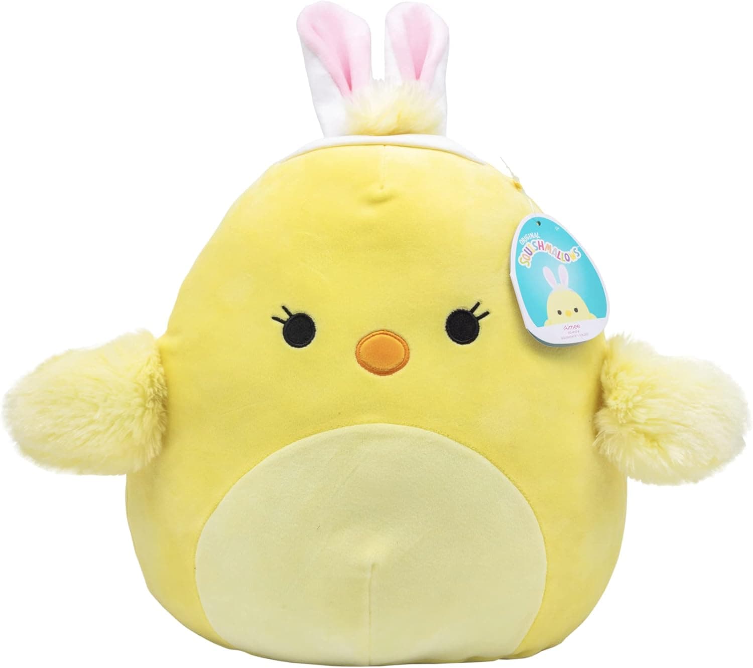 Squishmallow 12" Aimee The Chick Plush - Official Easter Kellytoy - Soft and Squishy Chick Stuffed Animal Toy - Great Gift for Kids - Ages 2+