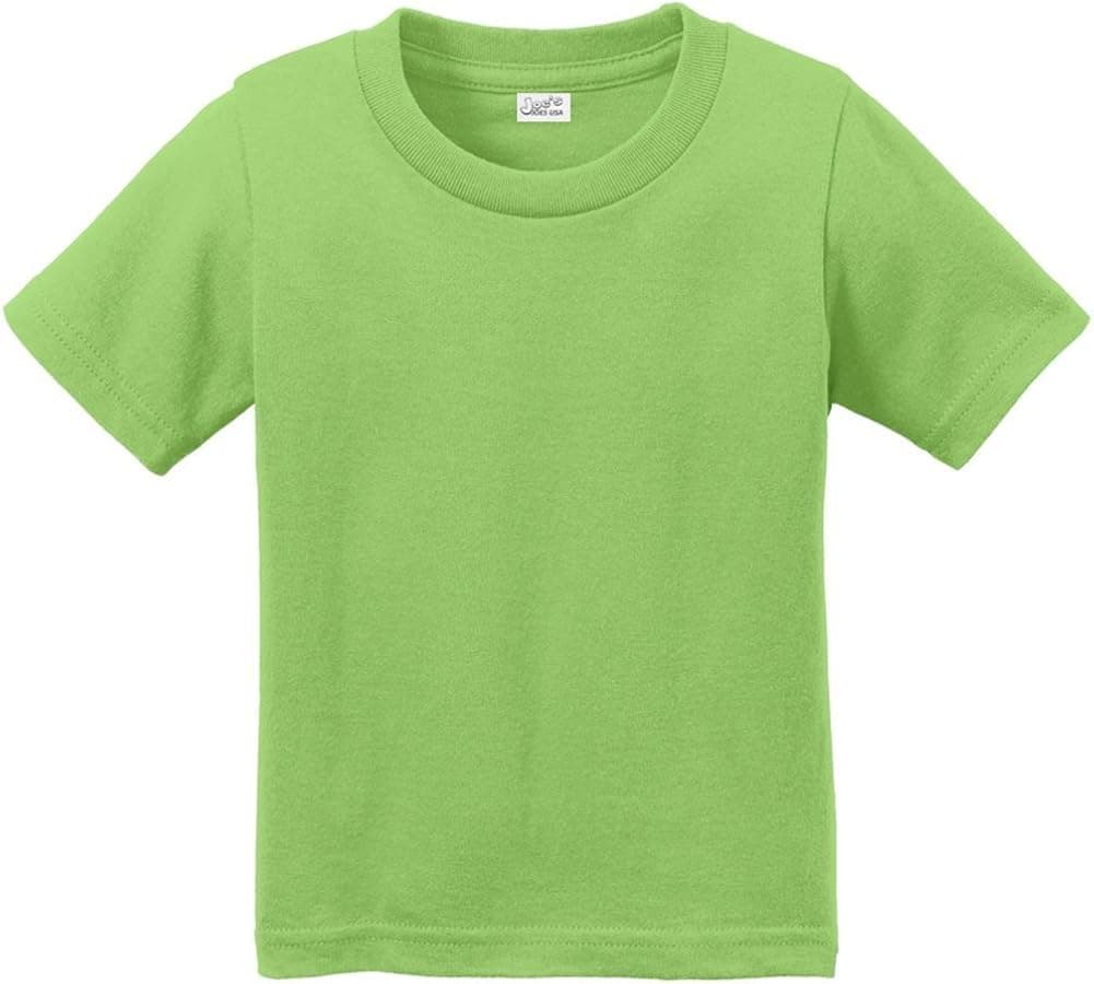 Joe's USA Infant Soft and Cozy Cotton T-Shirts in 12 Colors