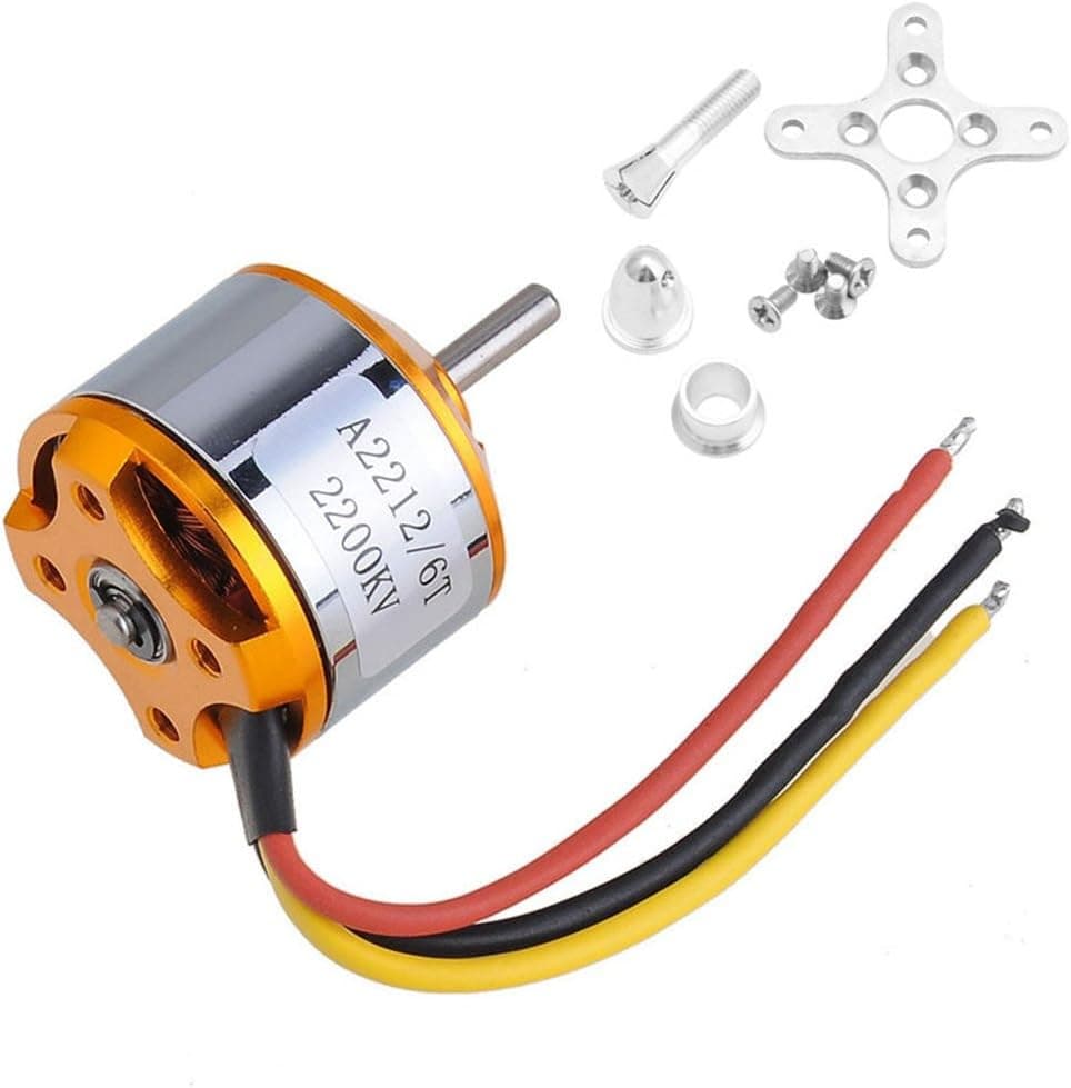 MEXUD- A2212 2200KV 6T Brushless Outrunner Motor for RC Aircraft Quadcopter Helicopter