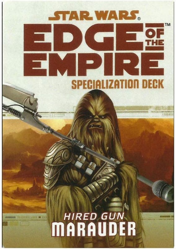 Star Wars RPG: Edge of the Empire - Marauder Specialization Deck