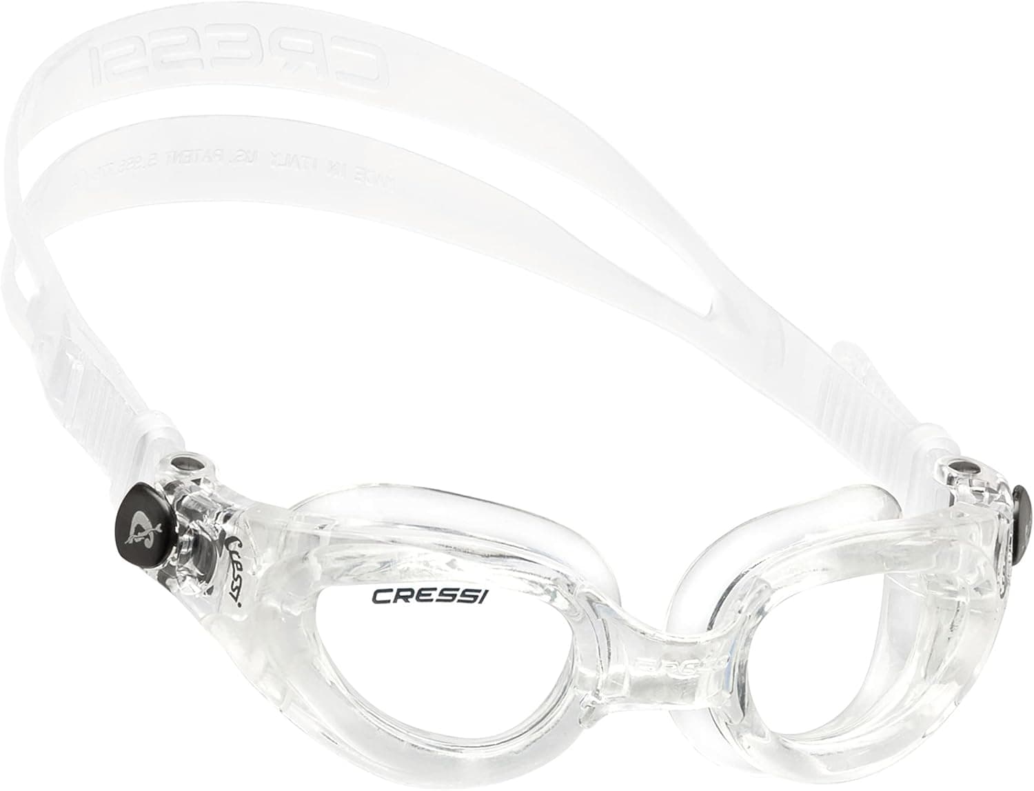 Cressi Swim Goggles for Kids Aged from 7 to 15 Years Old - Excellent Peripheral Vision | Rocks: Made in Italy