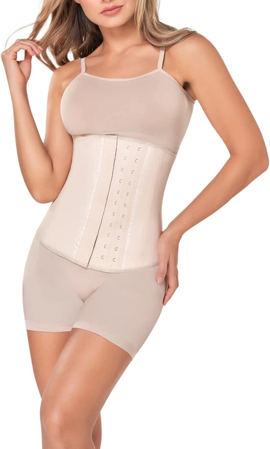 Ann Chery Corset Waist Trainer for Women - Colombian Waist Cincher - 3 Hook Latex Body Shaper