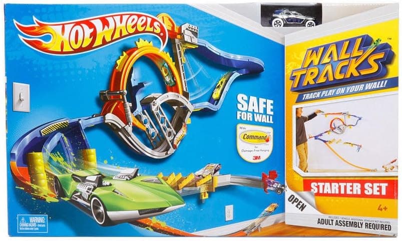 Hot Wheels Wall Tracks Starter Set Assortment