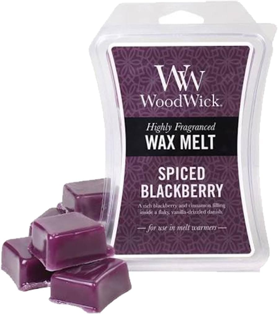 WoodWick Spiced BlackBerry Hourglass 3 oz Wax Melt