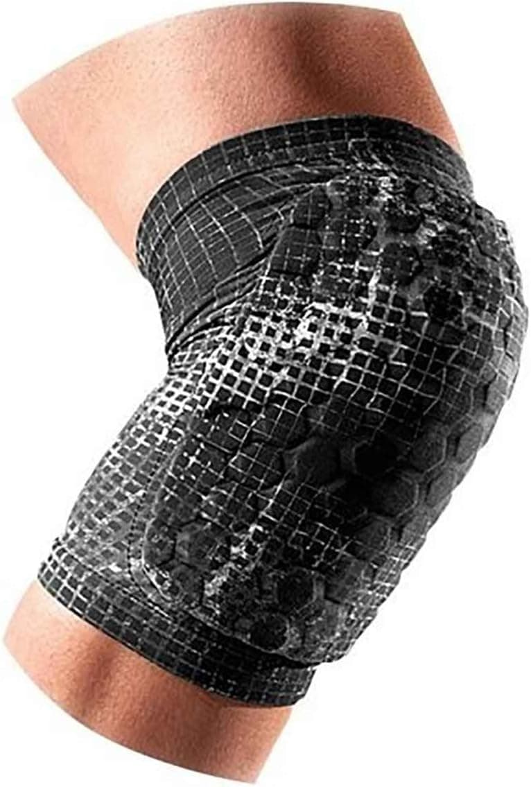 Mcdavid 6440 Hex Knee Pads/ Elbow Pads/ Shin Pads for Volleyball, Basketball, Football & All Contact Sports, Youth & Adult Sizes, Sold as Pair (2 Sleeves)