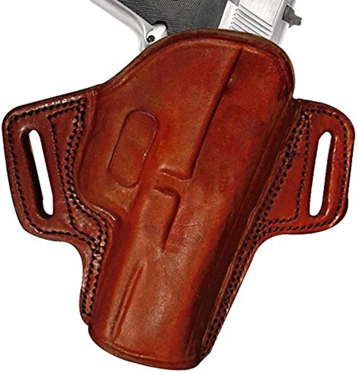 Tagua BH3-982 Open Top Belt Holster, Desert Eagle 6", Brown, Right Hand