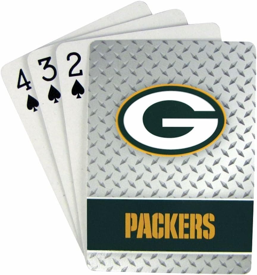 Green Bay Packers Playing Cards - NFL Licensed Product