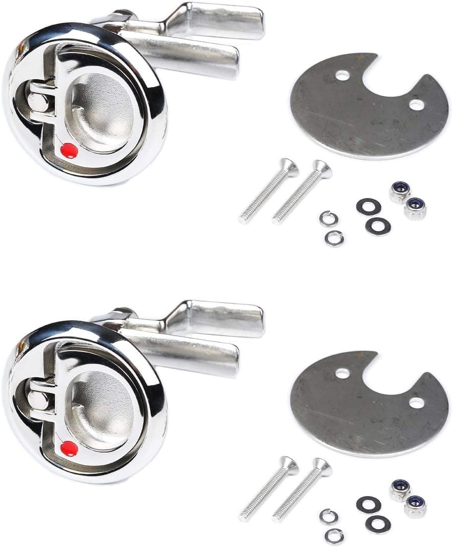 Thorn 316 Stainless Steel Lift and Turning Non Locking Latch with Screw Pair of 2
