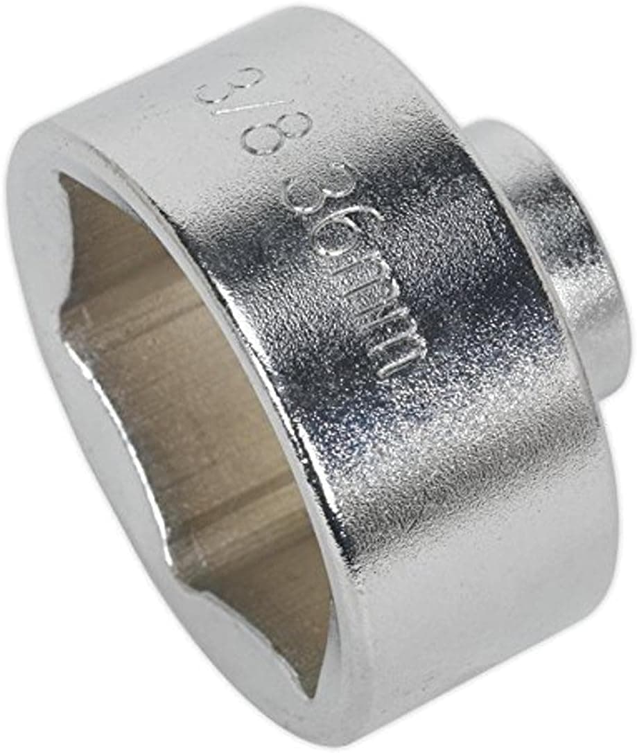 Sealey Low Profile Oil Filter Socket 36Mm 3/8"Sq Drive