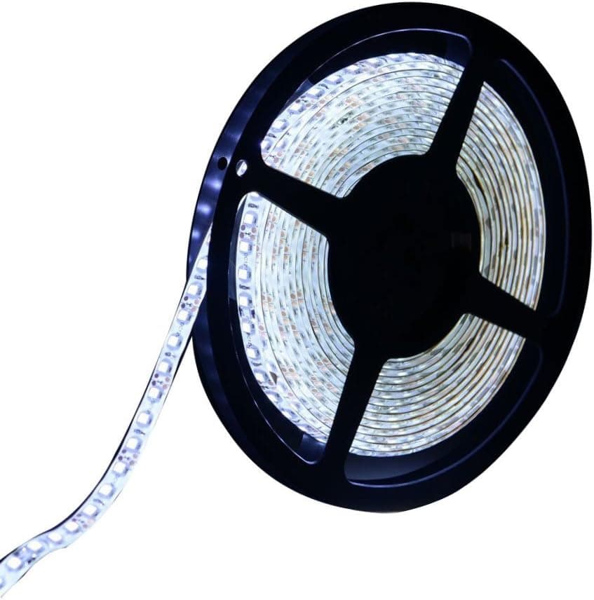 ANNT 5m SMD 3528 Waterproof LED Strip Light (5m, White 600leds),LED Tape, Light Strips