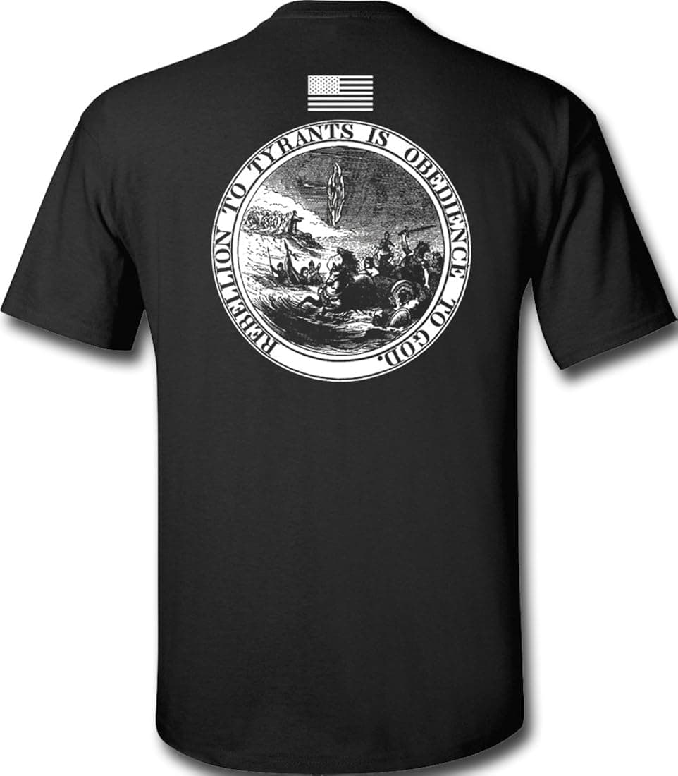 Gadsden and Culpeper Rebellion to Tyrants T-Shirt -Coyote