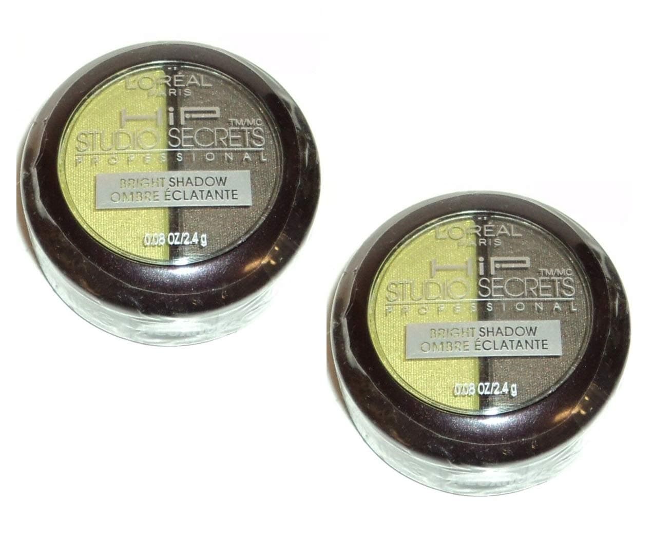 L'oreal Paris Hip Studio Secrets Professional Bright Shadow Duos, Riotous 328 , 0.08 Ounce (Pack of 2)