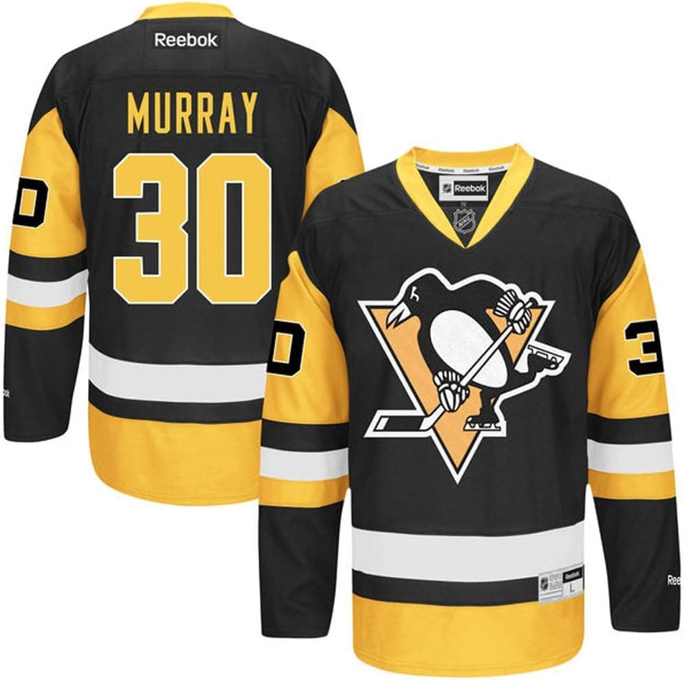 Pittsburgh -Penguins 30 Matt Murray Men's Premier Jersey