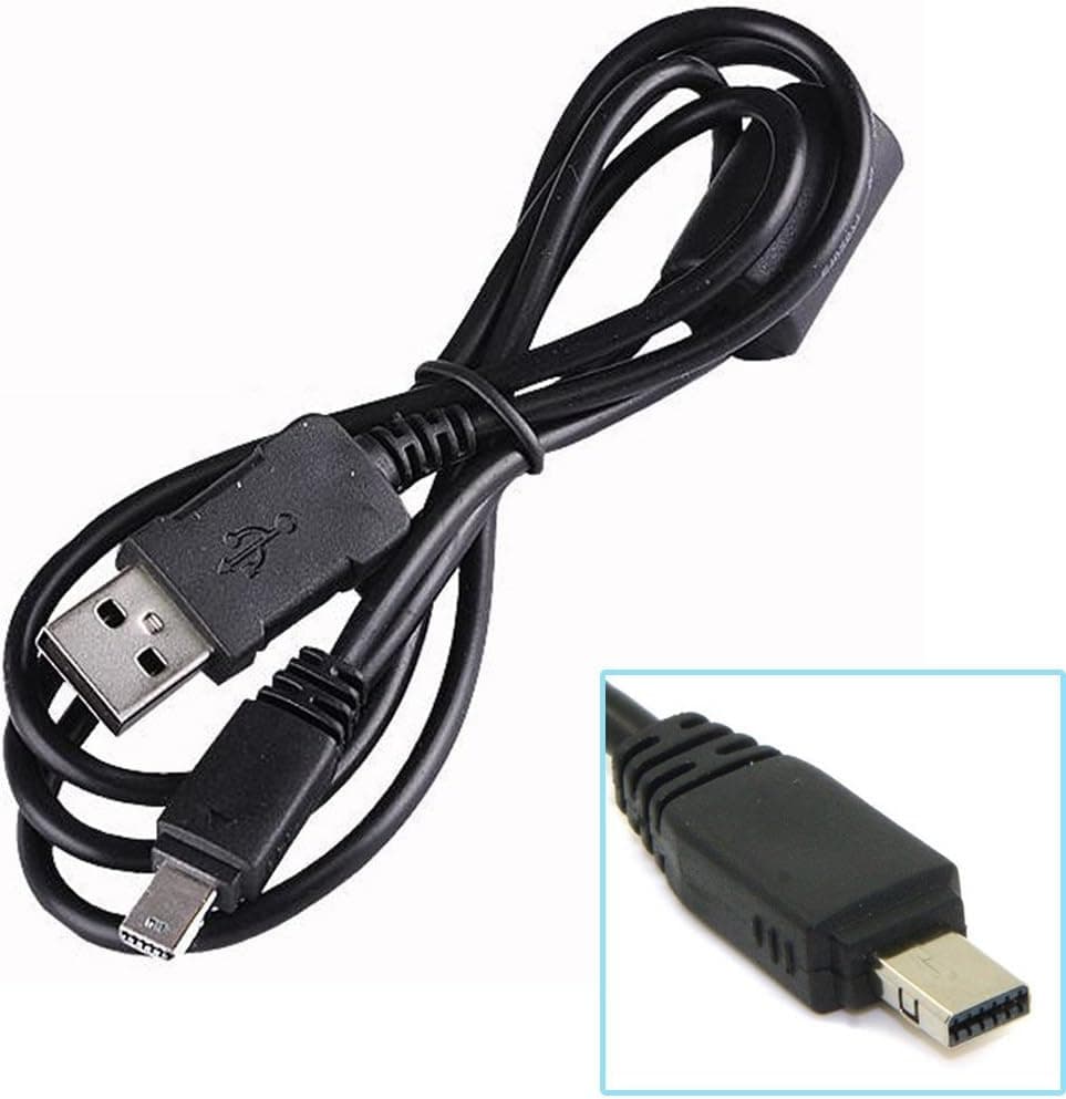 Fomito USB 2.0 Data SYNC Cable Cord Lead Charging Cable for CASIO Exilim EX-S10 EX-S12 EX-Z100 EX-Z150 EX-Z200 EX-Z300 EX-Z9 EX-Z77-110cm Length
