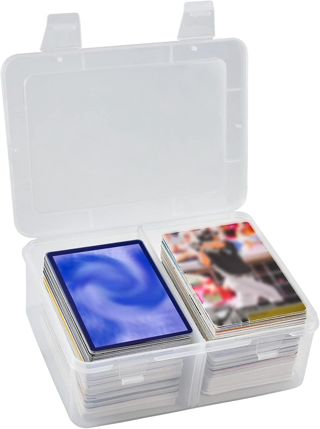 FULLCASE Card Case Holder Compatible with Baseball Football Sports Cards Game, Trading Card Storage Also for PM TCG/for MTG/for C.A.H/for Topps Display Collector Organizer(Box Only)