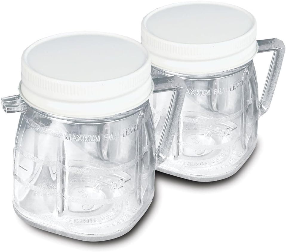 Oster 1-Cup Mini Plastic Blend Jar Set Of 2
