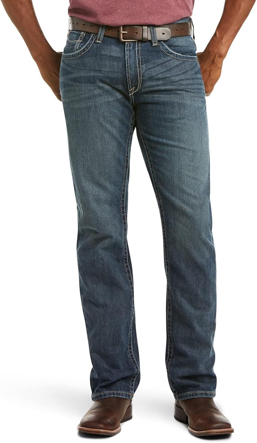 ARIAT Men's M5 Slim Stackable Straight Leg Jean