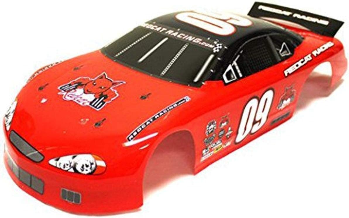 Redcat Racing On Road Stocker Body (1/10 Scale), Red