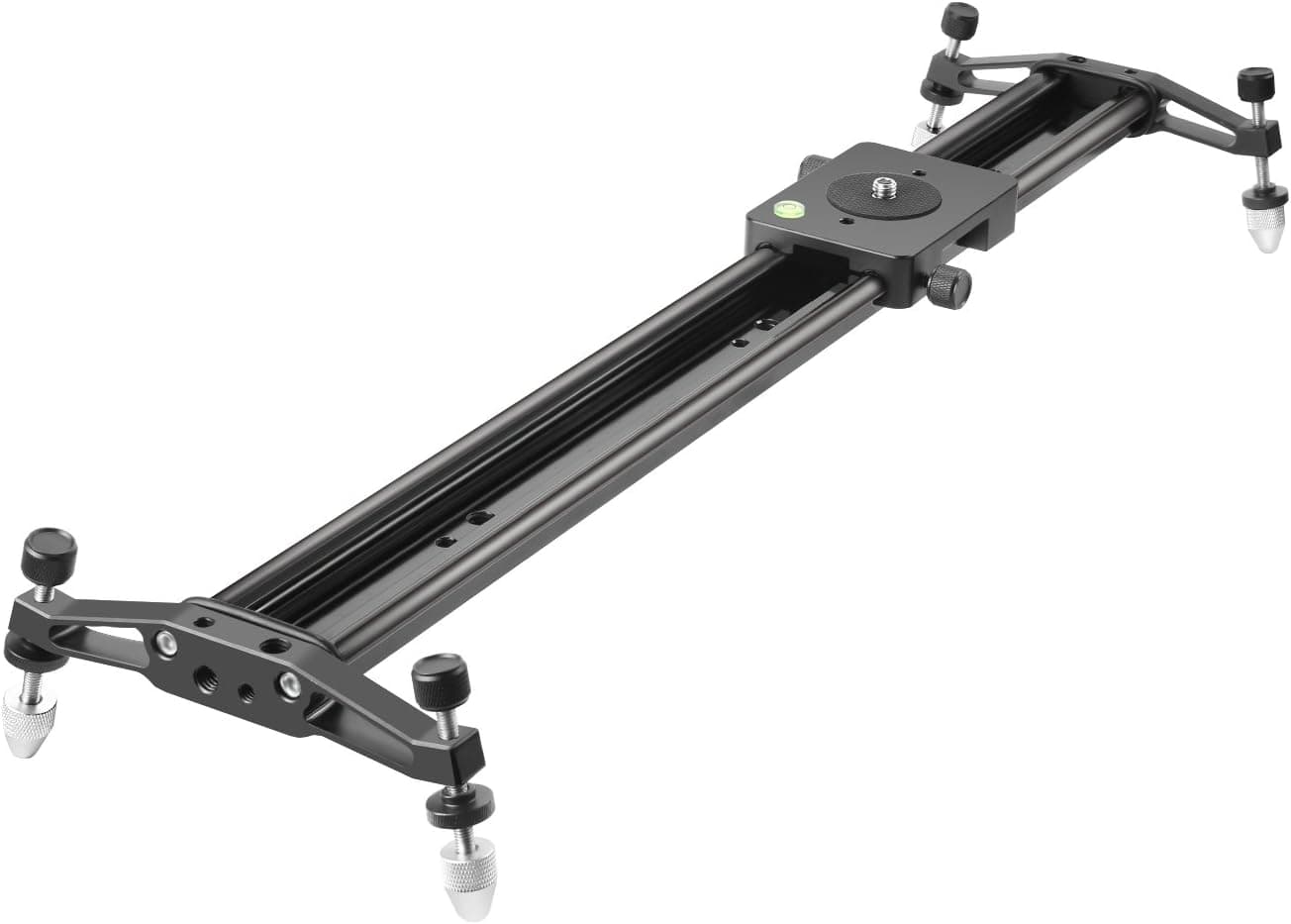 Neewer 32 inches/80 centimeters Aluminum Alloy Camera Track Slider Video Stabilizer Rail for DSLR Camera DV Video Camcorder Film Photography, Load up to 11 pounds/5 kilograms