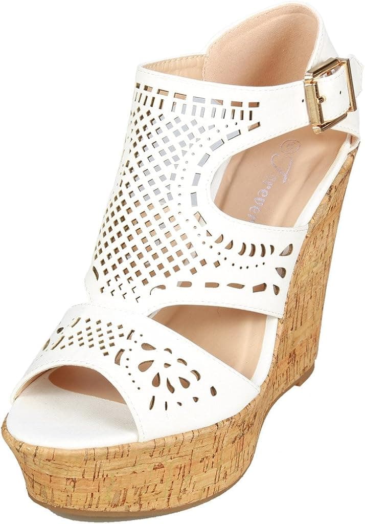Coshare Women's Fashion Assorted Wedge High Heel Platform Sandals