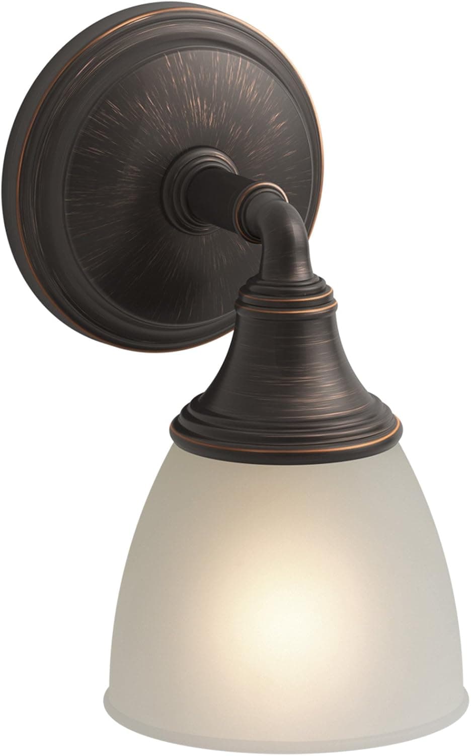Wall Sconce by KOHLER, Single Wall Sconce, Devonshire Collection, Oil-Rubbed Bronze, K-10570-2BZ