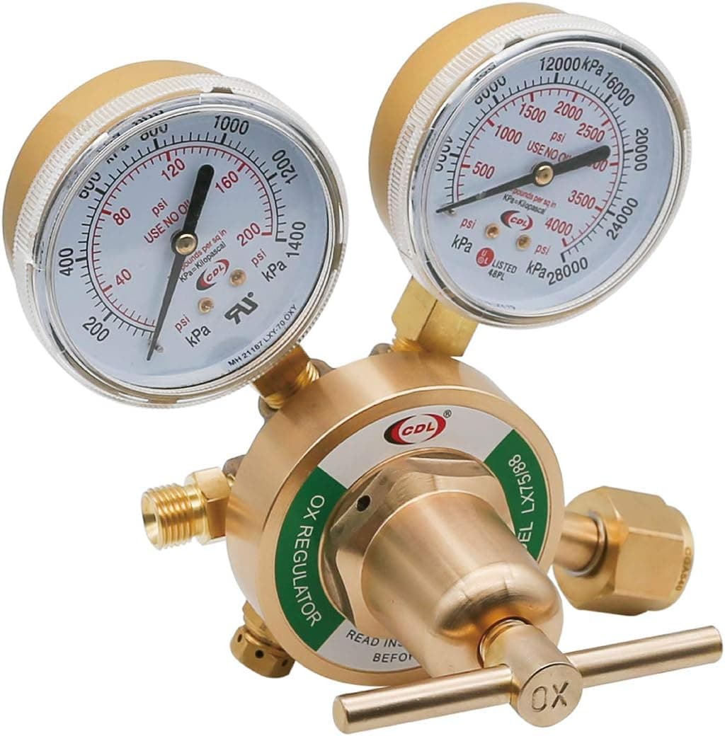 LX75/88 Oxygen Regulator CGA540 Medium Duty