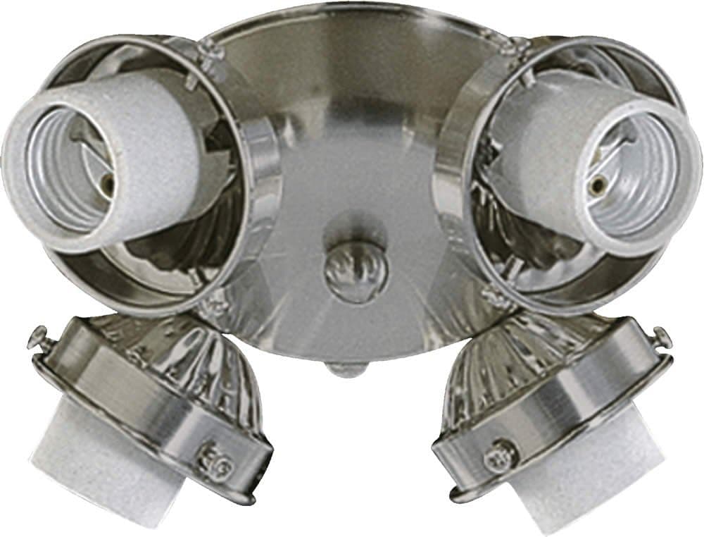 Quorum 2401-8065 Accessory - 7 Inch Four Light CFL Kit, Satin Nickel Finish
