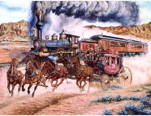 SunsOut Reluctant for Progress 1000pc Jigsaw Puzzle by Les Ray