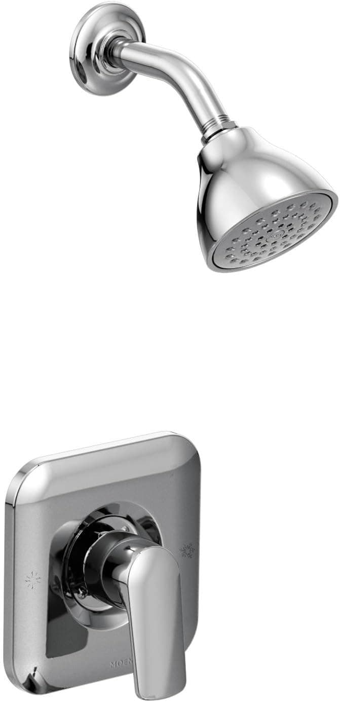 Moen T2812 Rizon Posi-Temp Shower Trim, Valve Required, Chrome