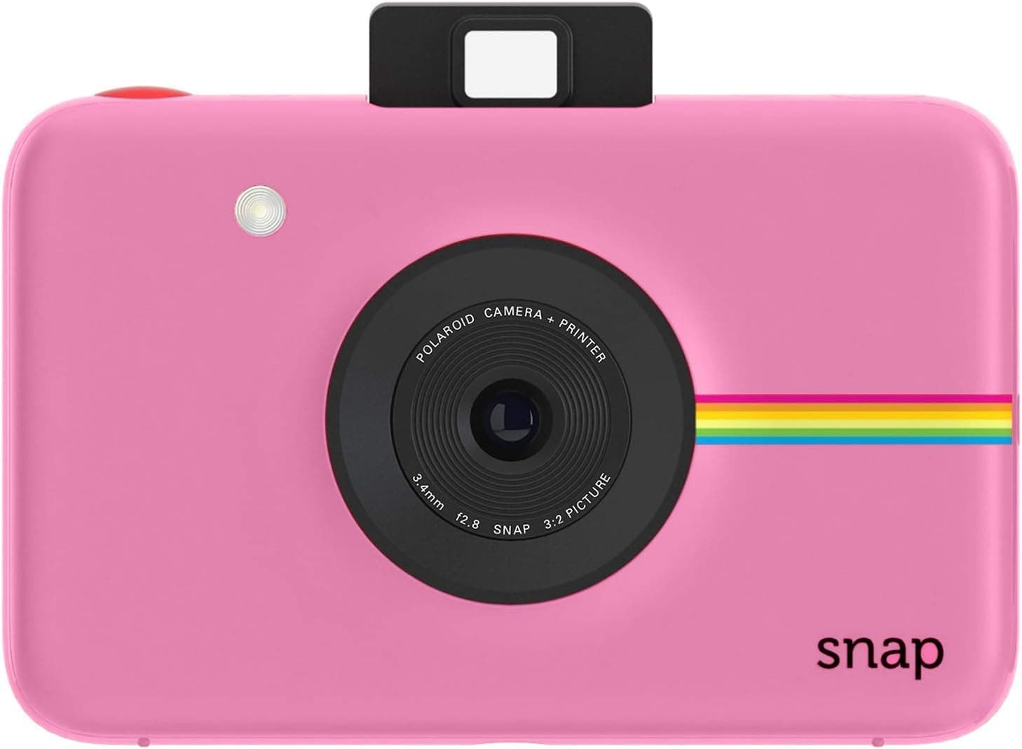 Zink Polaroid Snap Instant Digital Camera (Pink) with ZINK Zero Ink Printing Technology