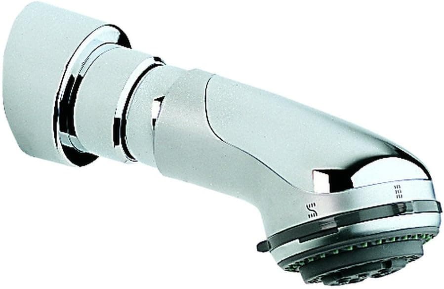 Relexa Top 4 Shower Head with Integrated Shower Arm