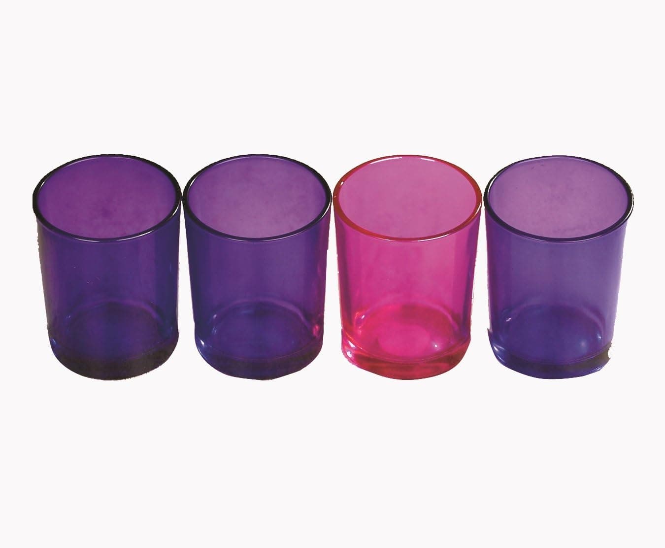 Abbey Gift Abbey Gift Advent Glass Candle Holders, Set of 4 4