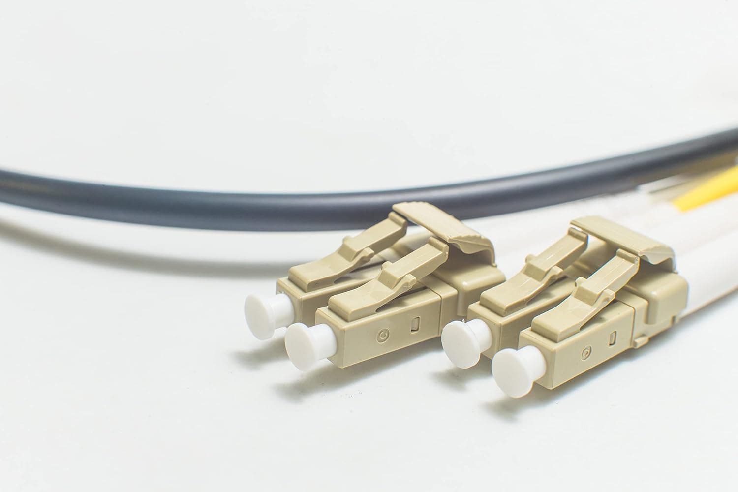 FiberCablesDirect - 80M OM4 LC LC Fiber Patch Cable | Indoor/Outdoor 100Gb Duplex 50/125 LC to LC Multimode Jumper 80 Meter (262.46ft) | Length Options: 0.5M-300M | 10/40/100g sfp+ 100gbase lc-lc ofnr