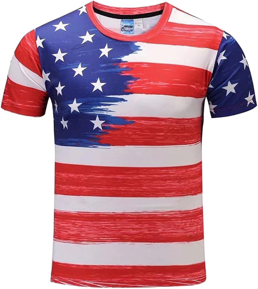 Big Boys Fashion 3D T-Shirt, Young Mens Funny Shirts for Summer