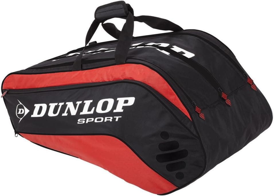 Dunlop Biomimetic Tour 10 Pack Tennis Bag-Red