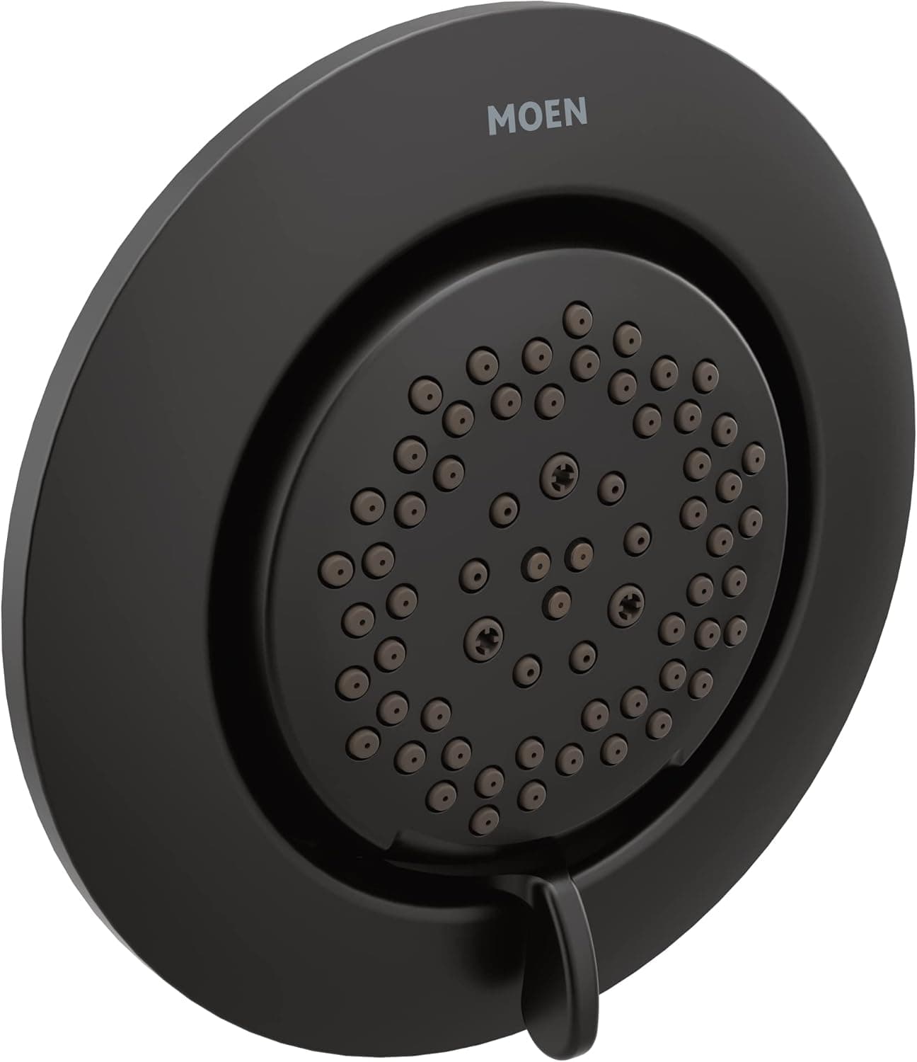 Moen Mosaic Matte Black Round Two-Function Body Spray, Valve Required, TS1422BL