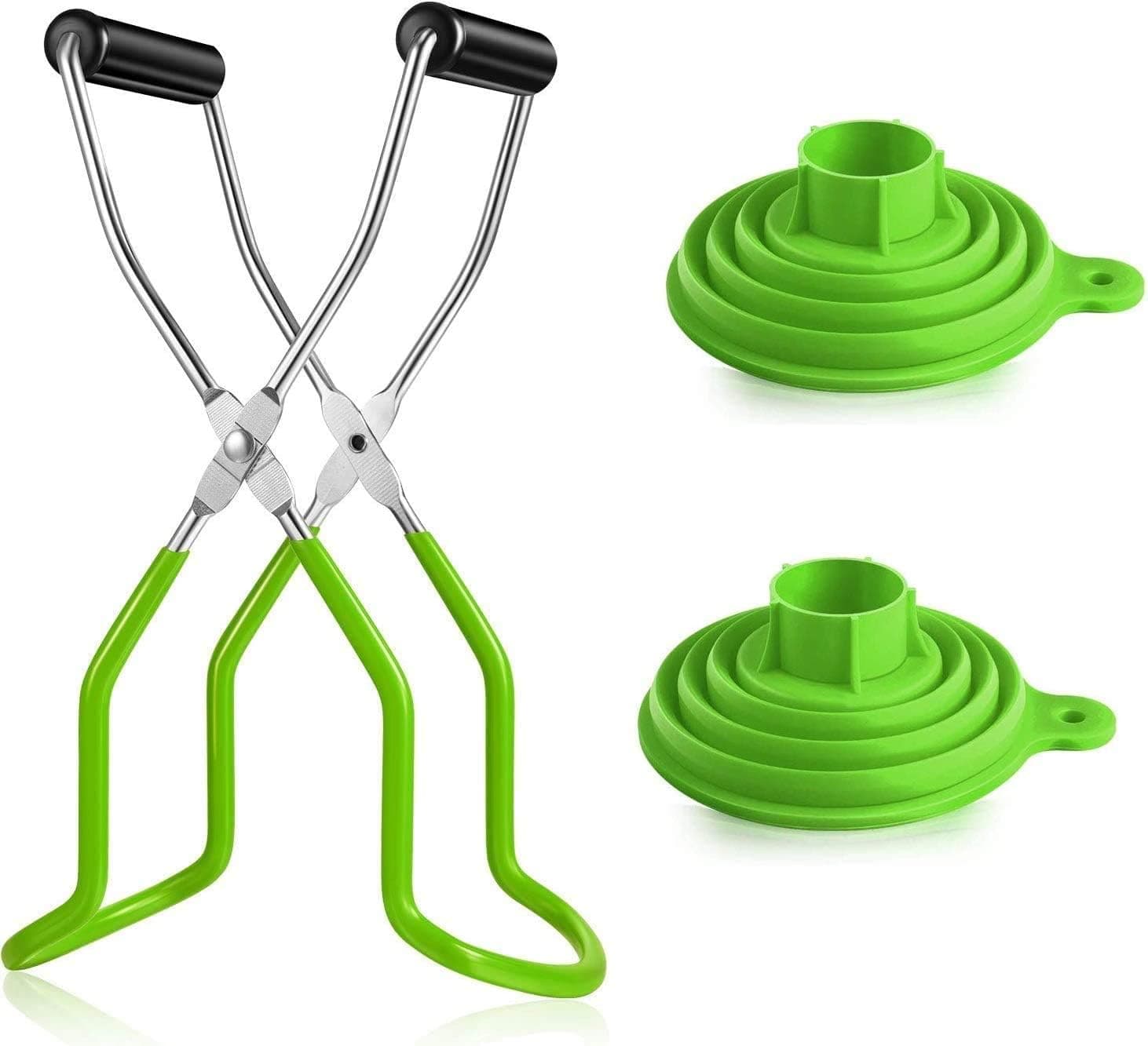 VERONNI Stainless Steel Canning Jar Lifter Regular Jars for Home Canning Supplies Kits