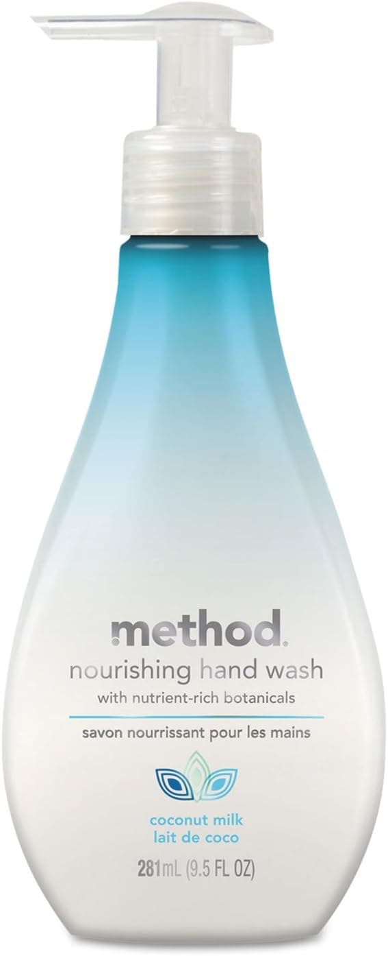 Method Nourishing Hand Wash Coconut Milk, 9.5 Ounce, Set of 6