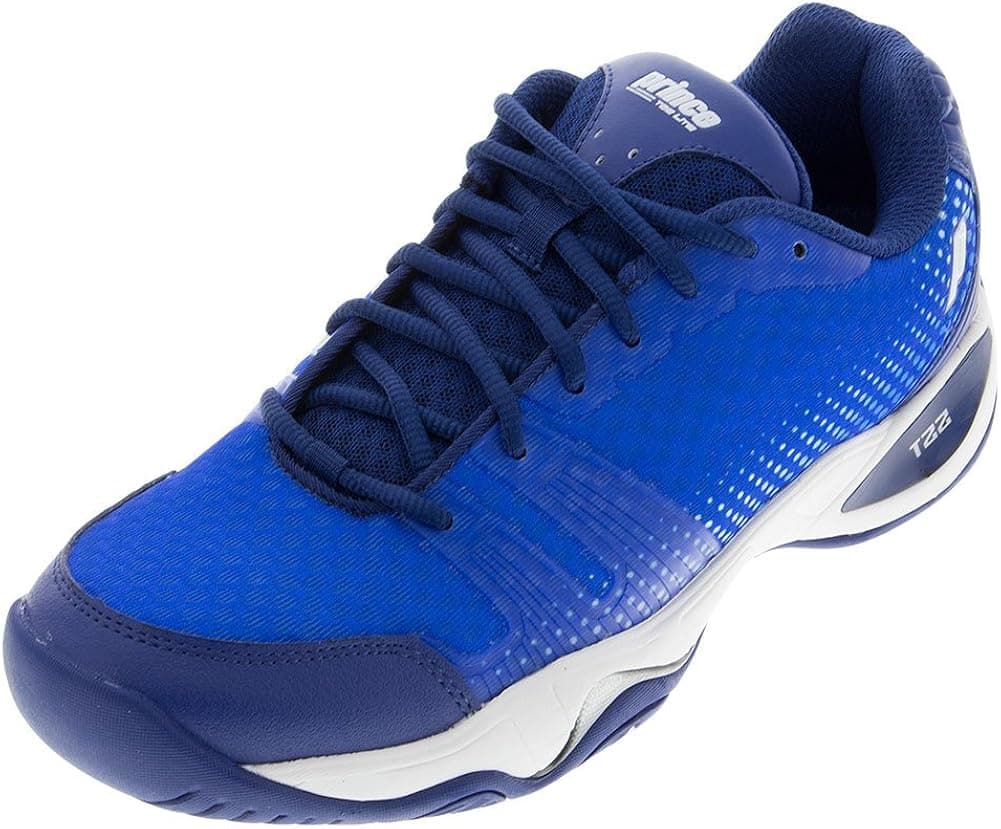 Prince Men's T22 Lite Tennis Shoes (Royal/White) (10 D(M) US)