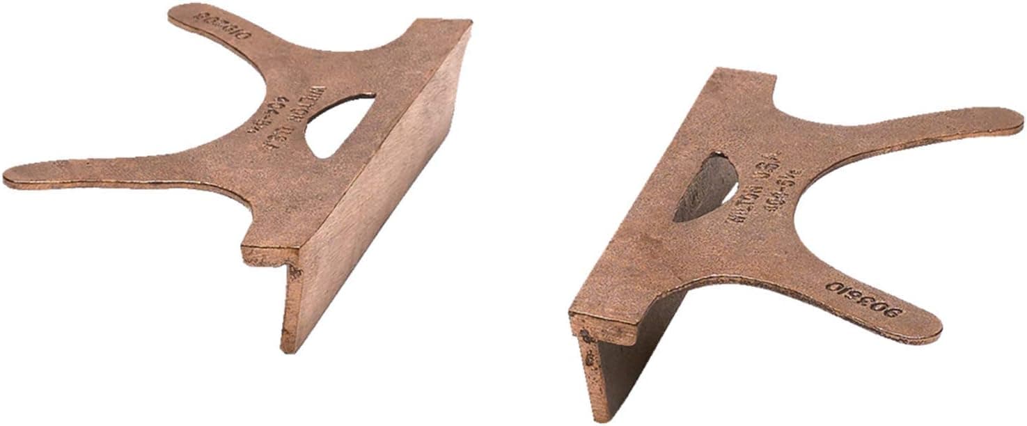 Wilton 404-3.5 Copper Vise Jaw Pads, 3-1/2" Jaw Width (24404)