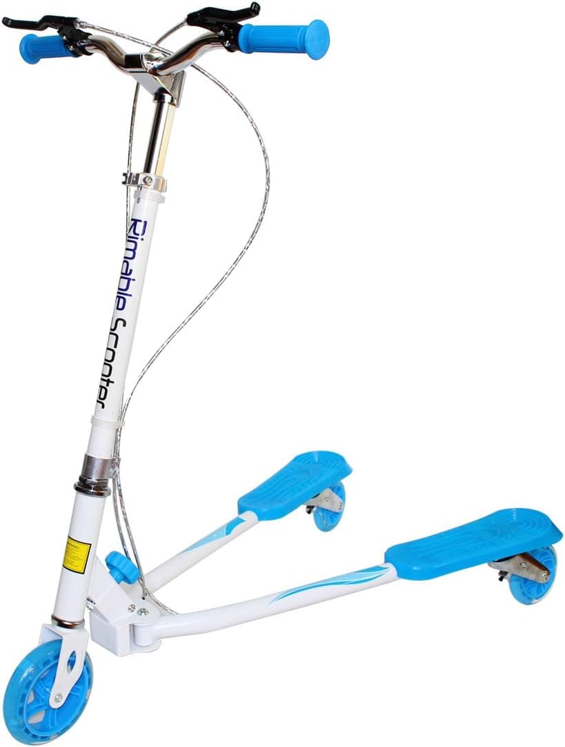 RIMABLE 3 Wheels Foldable Swing Frog Scooter (Unique Scooter in 2015)