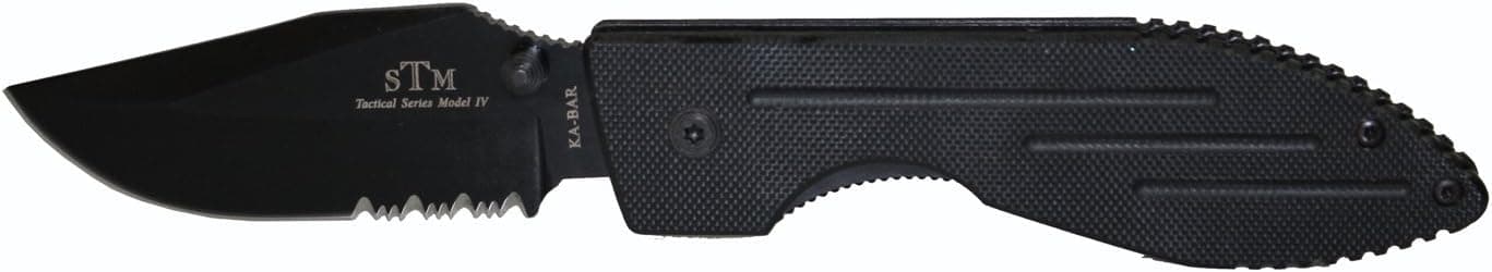 KA-BAR-TSM Warthog Serrated Edge Blade Tactical Knife